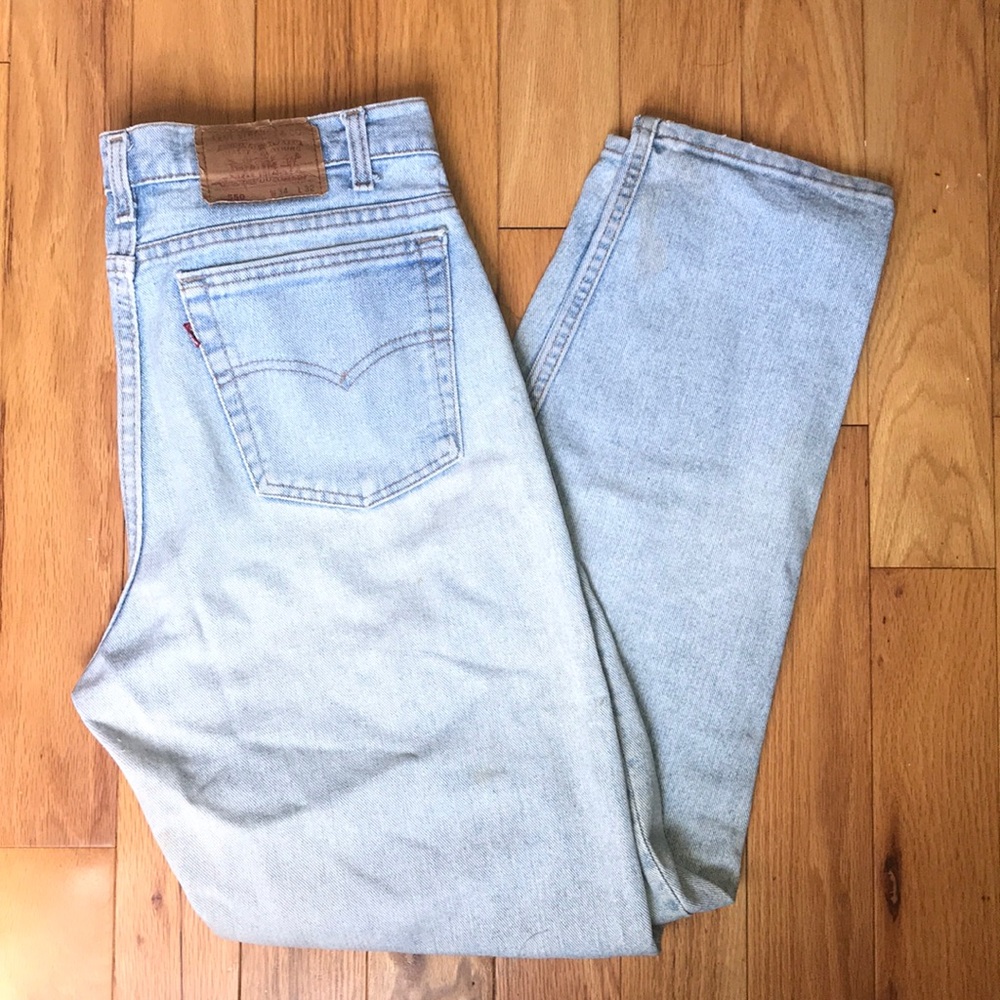 Vintage Levi’s Denim Blue Jeans made in USA 34 32